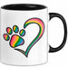 Hund Tierliebhaber Tasse Geschenk Lustige Geschenkidee Spruch Schwarz Trendation