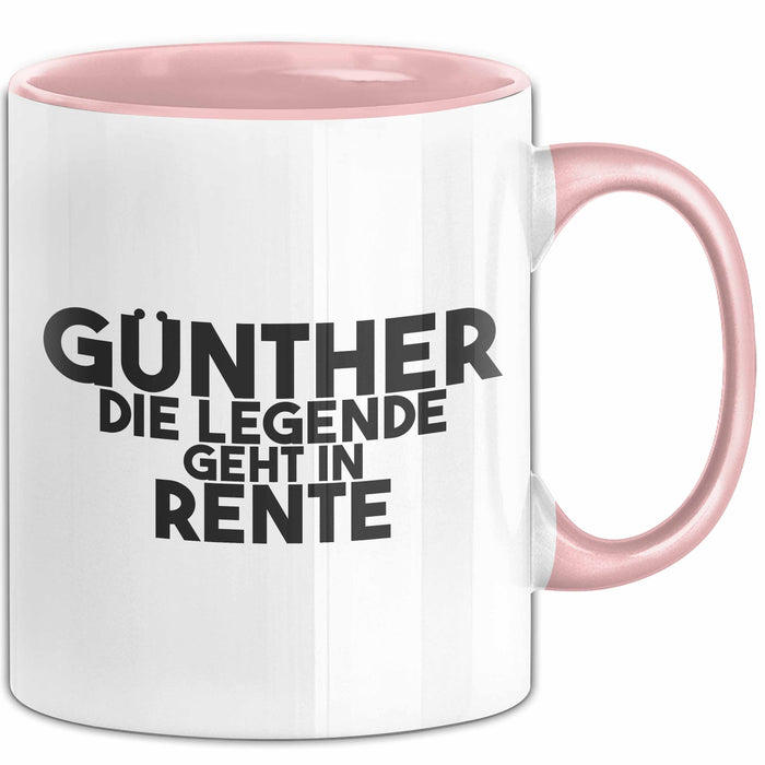 Guenther Tasse Guenther – Die Legende Geht In Rente Geschenk