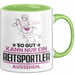 Reitsportler Geschenk Tasse So Gut Kann Nur Ein Reitsportler Aussehen Geschenkidee Kaffee-Becher Grün Trendation