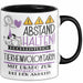 Tierheimvolontärin Tasse Geschenk Lustig Abstand Halten Hochleistungs-Tierheimvolontärin Mit Drang Zur Perfektion Bei Der Arbeit Trendation