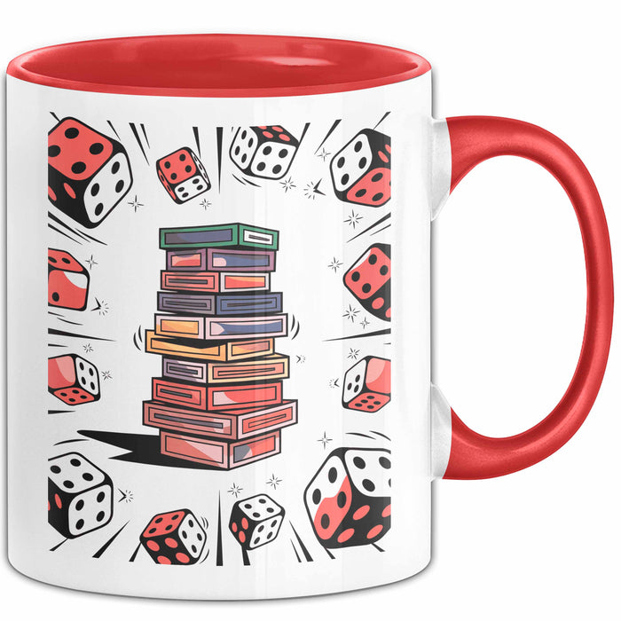 Brettspiel Fan Tasse Geschenk Lustige Geschenkidee Spruch Für Tischspiel Spieler Rot Trendation