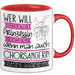 Chorsängerin Tasse Geschenk Spruch Wer Will Schon Prinzessin Sein Wenn Man Auch Chorsängerin Sein Kann Rot Trendation