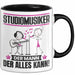 Studiomusiker Tasse Geschenk für Studiomusiker Der Mann Der Alles Kann Geschenkidee zum Geburtstag Schwarz Trendation