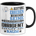 Dirigent Geschenk Tasse Lustiger Spruch Erheben Sie Sich Der Dirigent Betritt den Raum Schwarz Trendation