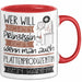Plattenproduzentin Tasse Geschenk Spruch Wer Will Schon Prinzessin Sein Wenn Man Auch Plattenproduzentin Sein Kann Rot Trendation