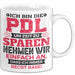 PDL Tasse Geschenk Lustiger Spruch Pflegeleitung Humorvolle Geschenkidee Weiß Trendation