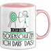 Geschenk für Bogenschützin Tasse Lustige Geschenkidee Geburtstag Ich Bin Bogenschützin Ich Darf Das Rosa Trendation