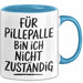 Sarkasmus Tasse Geschenk Lustige Geschenkidee Spruch Für Pillepalle Bin Ich Nicht Zuständig Blau Trendation