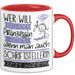 Schriftstellerin Tasse Geschenk Spruch Wer Will Schon Prinzessin Sein Wenn Man Auch Schriftstellerin Sein Kann Rot Trendation