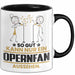 Opernfan Geschenk Tasse So Gut Kann Nur Ein Opernfan Aussehen Geschenkidee Kaffee-Becher Schwarz Trendation