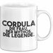 Cordula Tasse Cordula – Die Frau. Der Mythos. Die Legende. Geschenk Weiß Trendation