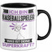 Baseballspieler Tasse Geschenk für Baseballspieler Geburtstag Lustiger Spruch Kaffee-Becher Was Ist Deine Superkraft Schwarz Trendation