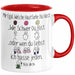 Ich Hasse Jeden Tasse Geschenk Beste Freundin Humor Arbeitskollegin Büro-Tasse Sarkasmus Ironie Geschenkidee Mir Egal Welche Hautfarbe Du Hast Kaffee-Becher Rot Trendation