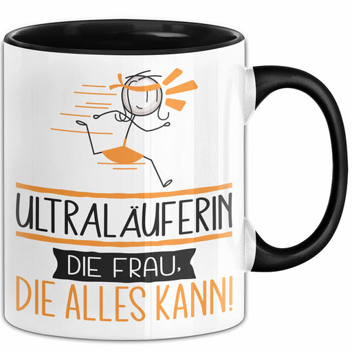 Ultraläuferin Geschenk Tasse Becher Die Frau Die Allen Kann Geschenkidee für eine Ultraläuferin Lustig Trendation