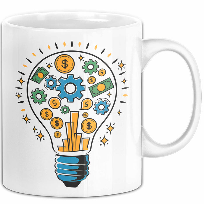 Unternehmer Tasse Geschenk Lustige Geschenkidee Spruch Für Business Träumer Weiß Trendation