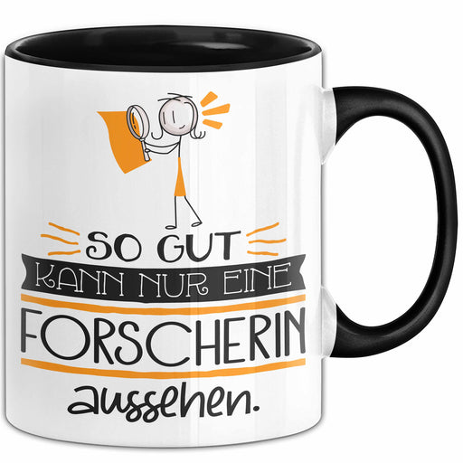 Forscherin Geschenk Tasse So Gut Kann Nur Eine Forscherin Aussehen Geschenkidee Geburtstag Weihnachten Lustig Trendation