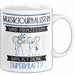 Musikjournalistin Und Prinzessin Tasse Geschenk Für Eine Musikjournalistin Geburtstag Was Ist Deine Superkraft Weiß Trendation