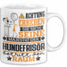 Hundefrisör Geschenk Tasse Lustiger Spruch Erheben Sie Sich Der Hundefrisör Betritt den Raum Weiß Trendation