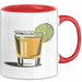 Tequila Liebhaber Tasse Geschenkidee für Fiesta Freund Rot Trendation