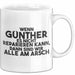 Guenther Tasse Wenn Guenther Nicht Repariert, Sind Wir Am Arsch Geschenk Weiß Trendation