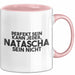 Natascha Tasse Perfekt Sein Kann Jeder, Natascha Sein Nicht Geschenk Rosa Trendation