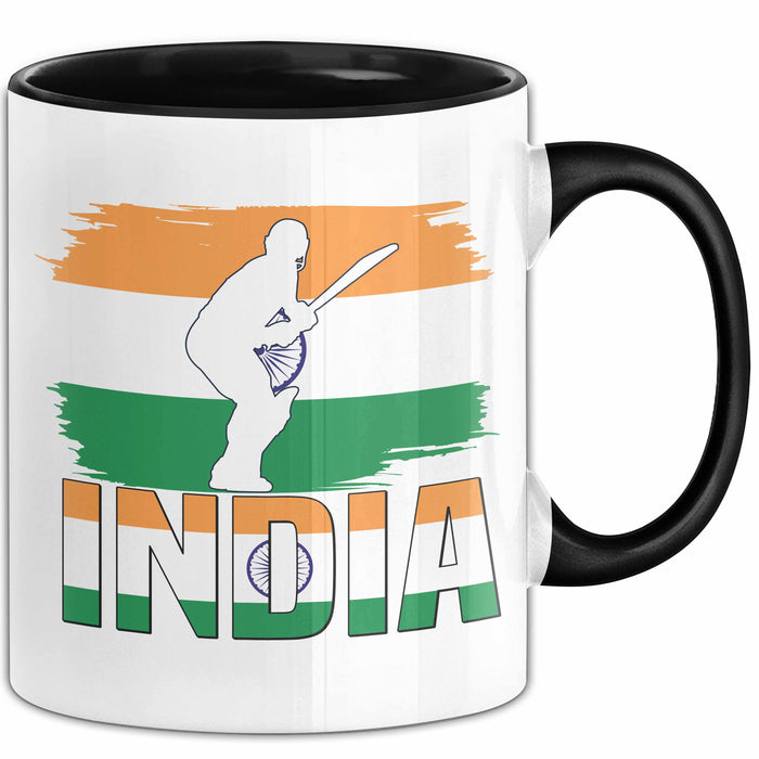 Indien Tasse Geschenk Cricket Indische Cricket-Fans Geschenkidee Trendation
