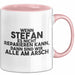 Stefan Tasse Wenn Stefan Nicht Repariert, Sind Wir Am Arsch Geschenk Rosa Trendation