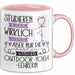 Outdoor-Yoga-Lehrerin Tasse Lustiges Geschenk Studieren Kann Wirklich Jeder Nur Die Besten Werden Outdoor-Yoga-Lehrerin Rosa Trendation
