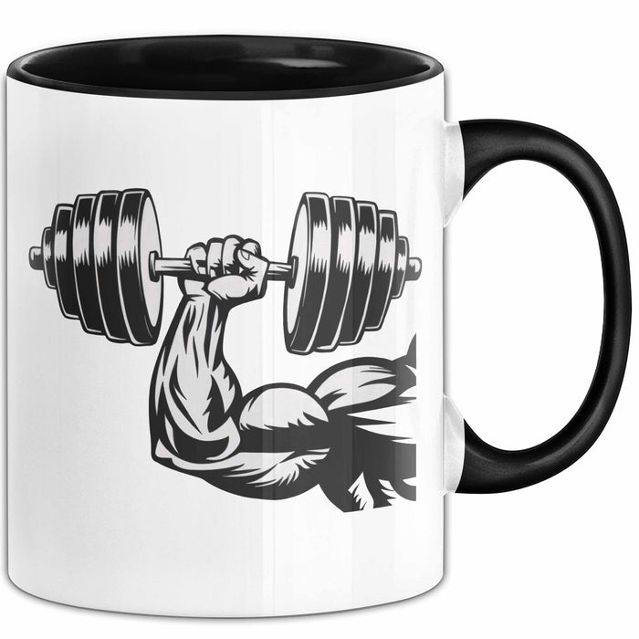 Bodybuilder Tasse Geschenkidee für Fitness Experten Trendation