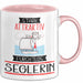 Seglerin Tasse Geschenk Becher Stark Attraktiv Furchtlos Seglerin Lustige Geschenkidee Rosa Trendation