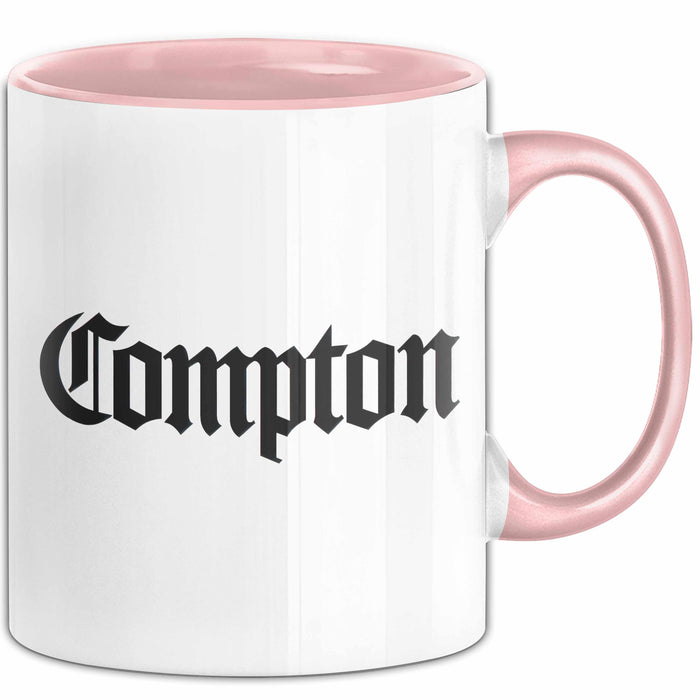 Los Angeles LA Kalifornien USA Tasse Geschenk Lustige Geschenkidee Spruch Compton Rosa Trendation