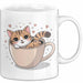 Katzenbesitzer Tasse Geschenk Lustige Geschenkidee Spruch Für Katzen Eltern Weiß Trendation