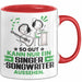 Singer-Songwriter Geschenk Tasse So Gut Kann Nur Ein Singer-Songwriter Aussehen Geschenkidee Kaffee-Becher Rot Trendation
