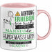 Hundemasseurin Tasse Geschenk Lustiger Spruch Bitte Erheben Sie Sich Seine Majestät Die Hundemasseurin Betritt Den Raum Rosa Trendation