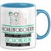 Höhlenforscherin Weil Es Keinen Schöneren Beruf Gibt Tasse Geschenk für Eine Höhlenforscherin Lustig Blau Trendation