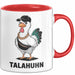 Talahuhn Huhn Tasse Geschenk Lustige Geschenkidee Spruch Rot Trendation