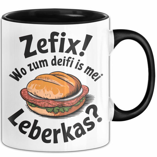 Deutschland Deutsches Fleisch Leberkäse Tasse Geschenk Lustige Geschenkidee Spruch Zefix Wo Zum Deifi Is Mei Leberkas Trendation