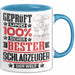 Schlagzeuger Geschenk Lustiger Spruch für Schlagzeuger Geschenkidee Bester Schlagzeuger Der Welt Blau Trendation