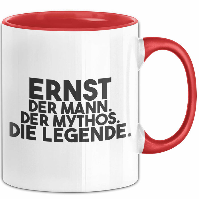 Ernst Tasse Ernst – Der Mann. Der Mythos. Die Legende. Geschenk