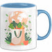 Nachhaltiges Leben Tasse Geschenk Lustige Geschenkidee Spruch Für Umwelt Unterstützer Blau Trendation