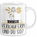 Verkäuferin Tasse Geschenk Ich Bin Verkäuferin Und Du So Geschenkidee Lustiger Spruch Becher Weiß Trendation