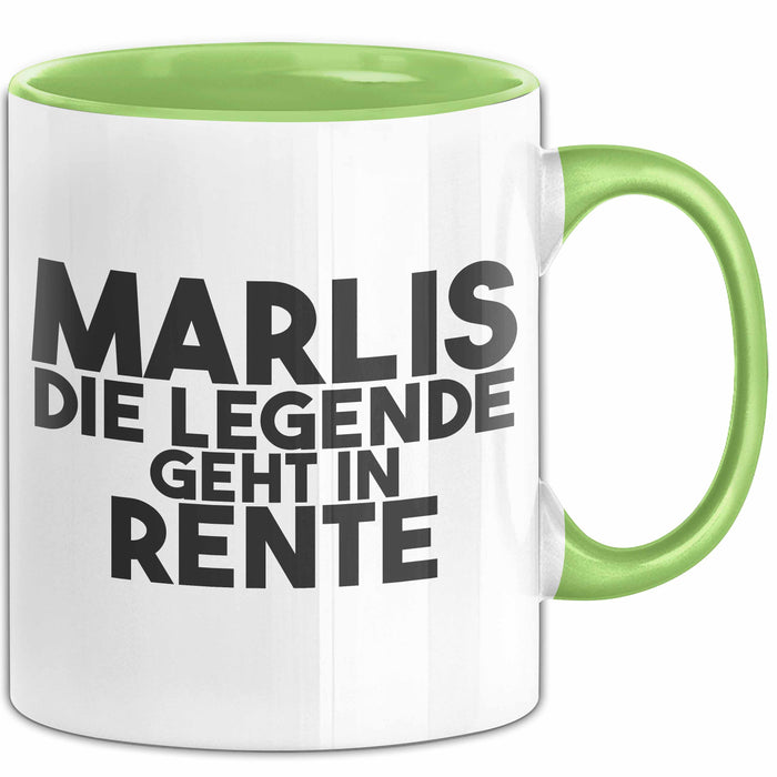 Marlis Tasse Marlis – Die Legende Geht In Rente Geschenk