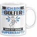 Golfer Tasse Geschenk für Golfer Geburtstag Lustiger Spruch Kaffee-Becher Was Ist Deine Superkraft Weiß Trendation