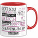 Straßenmusikerin Geschenk Becher Tasse Gott Schuf Alle Menschen Gleich Nur Die Besten Durfeten Straßenmusikerin Werden Geschenkidee Lustig Rot Trendation