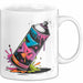 Graffiti Künstler Tasse Geschenkidee für Streetart Fan Weiß Trendation