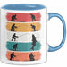 Angelliebhaber Fischer Retro Tasse Geschenk Lustige Geschenkidee Spruch Blau Trendation