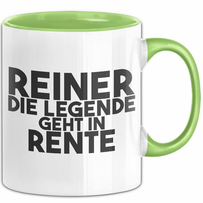 Reiner Tasse Reiner – Die Legende Geht In Rente Geschenk