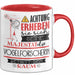 Vogelforscherin Tasse Geschenk Lustiger Spruch Bitte Erheben Sie Sich Seine Majestät Die Vogelforscherin Betritt Den Raum Rot Trendation