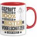 Vogelschützer Geschenk Lustiger Spruch für Vogelschützer Geschenkidee Bester Vogelschützer Der Welt Rot Trendation