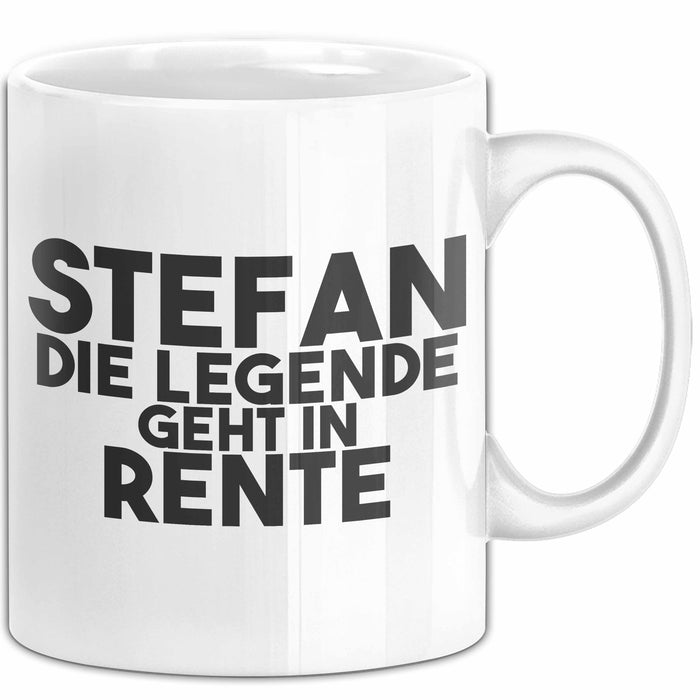 Stefan Tasse Stefan – Die Legende Geht In Rente Geschenk